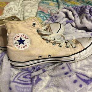 Converse pink, woman’s 9 men’s 7.